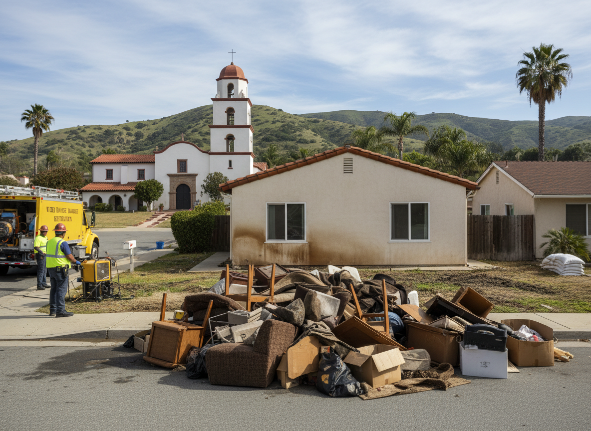 Local Considerations for Water Damage Near the San Luis Rey Mission Area