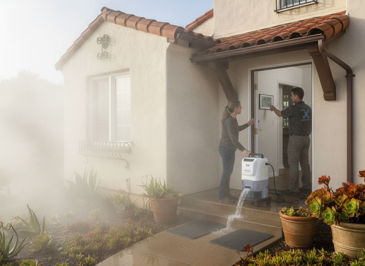 What to Do When Coastal Fog Increases Humidity in San Luis Rey Homes