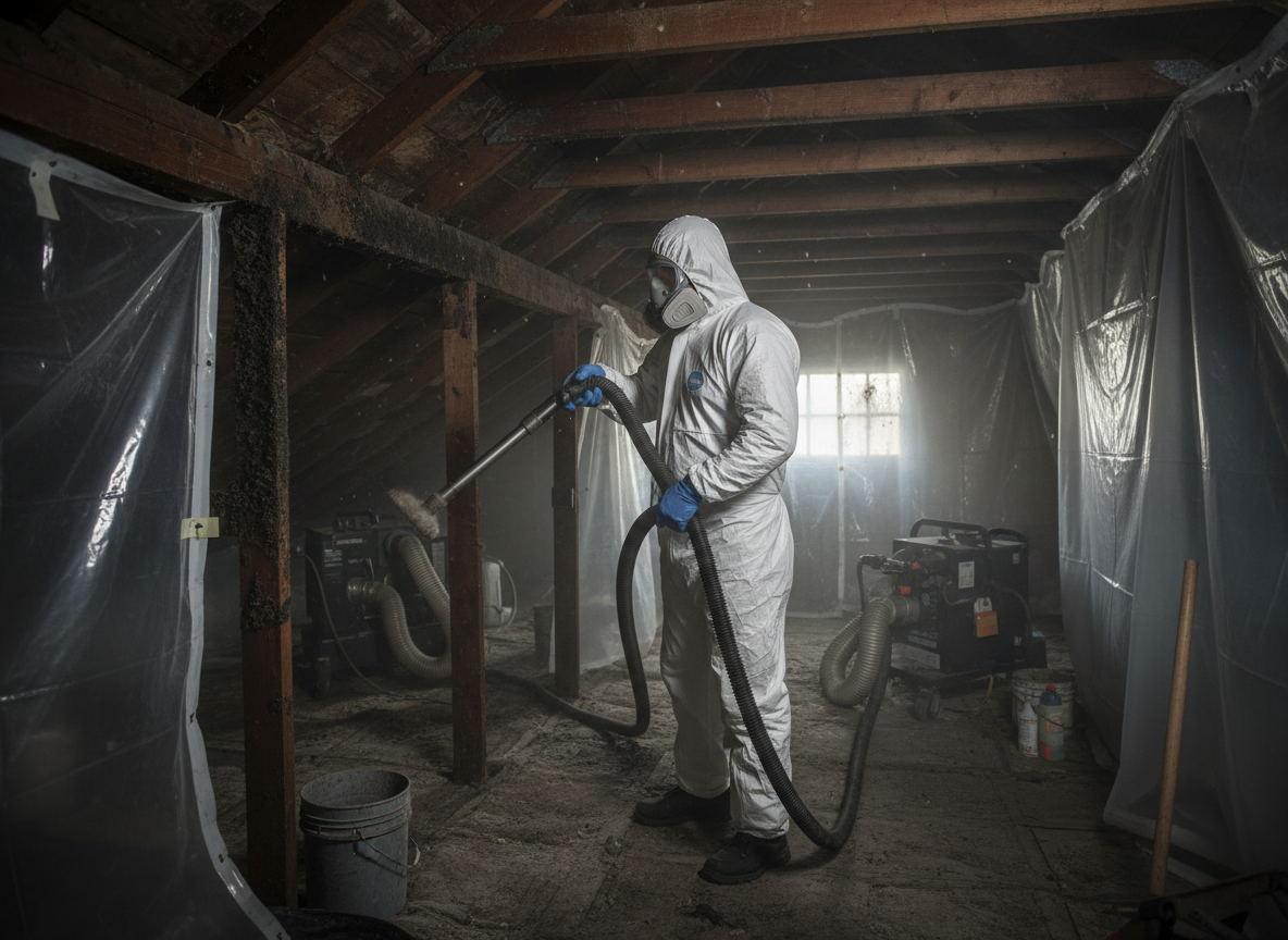 Attic Mold Remediation in San Luis Rey, CA
