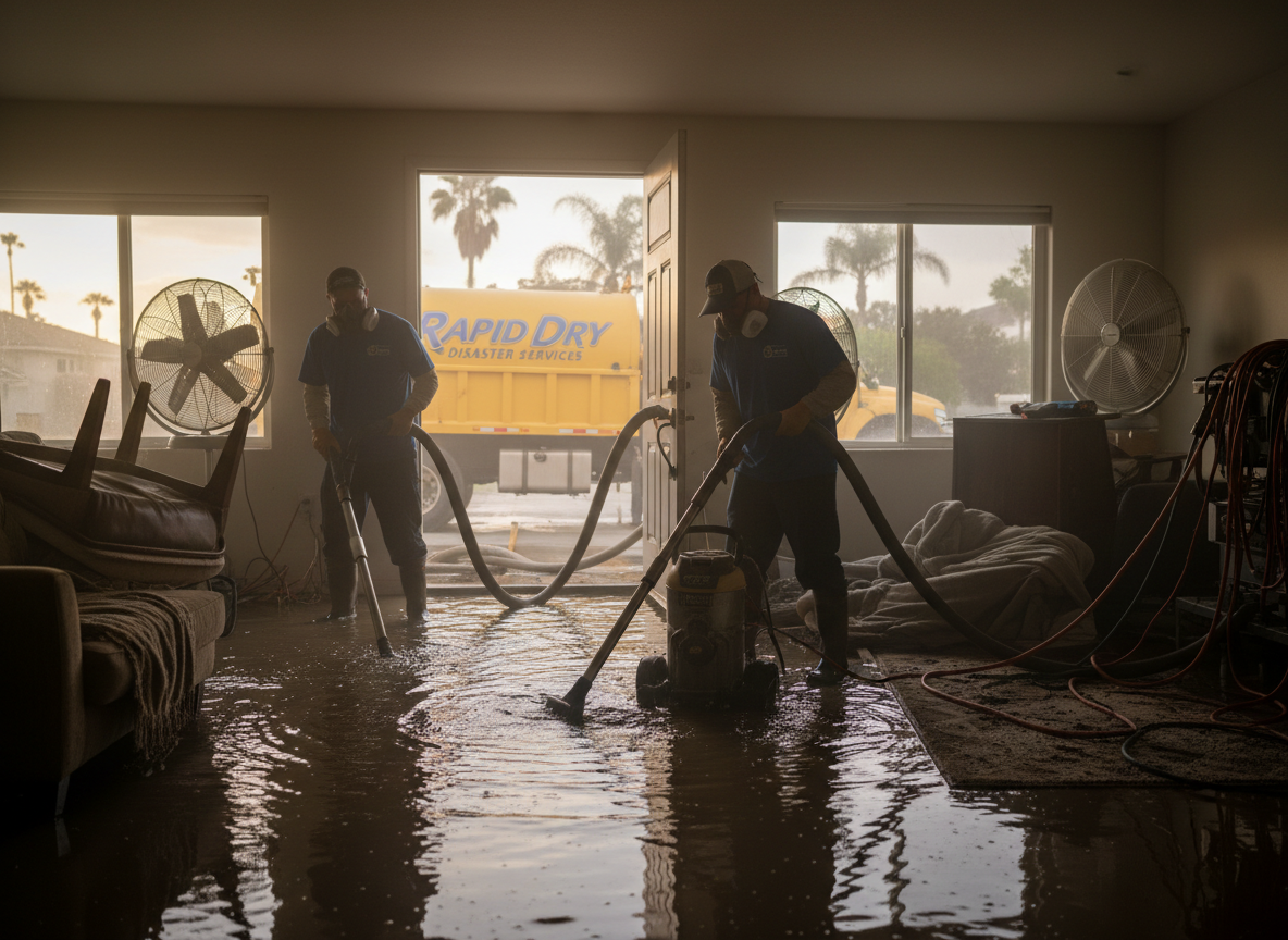 Emergency Water Removal in San Luis Rey, CA