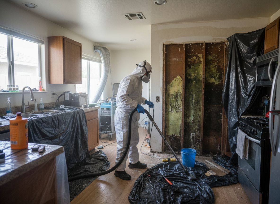 Mold Remediation After Water Damage in San Luis Rey, CA