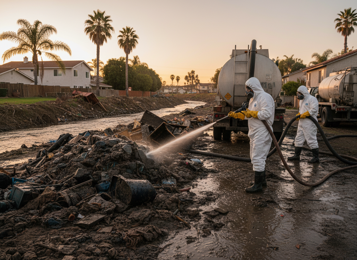 Sewage Cleanup in San Luis Rey, CA