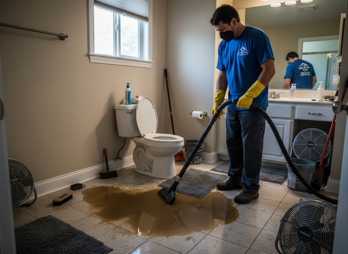 Toilet Overflow Cleanup in San Luis Rey, CA