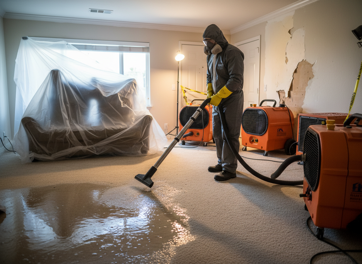 Water Damage Restoration in Oceanside