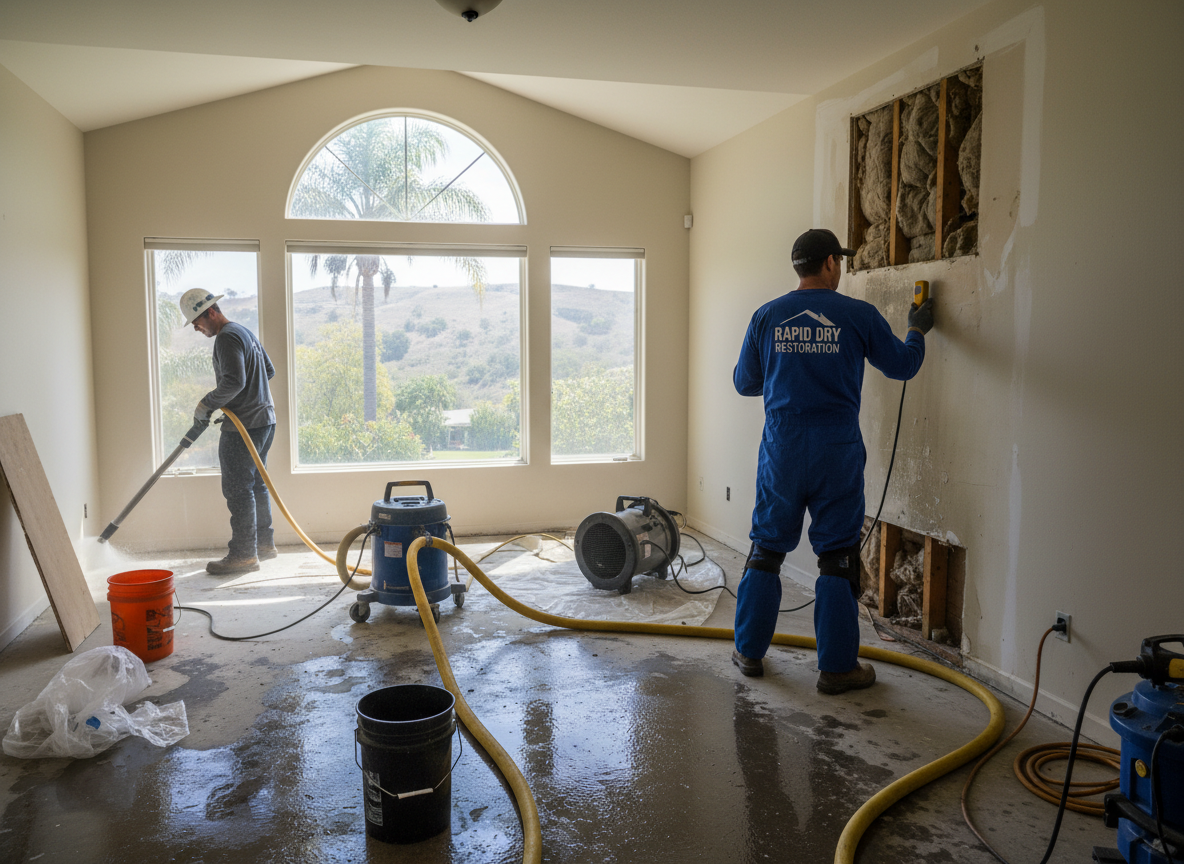 Water Leak Restoration in San Luis Rey, CA